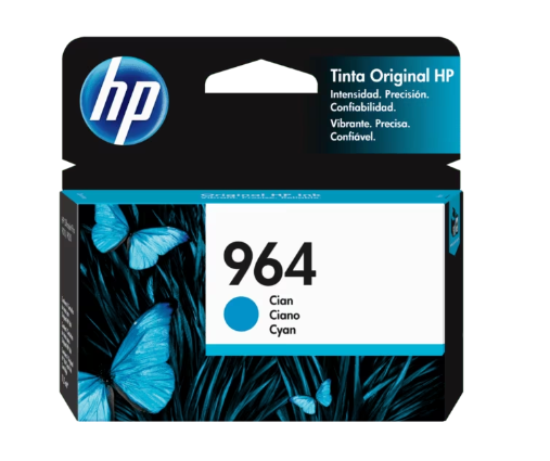 Cartucho Original HP 3JA50AL 964 Cyan
