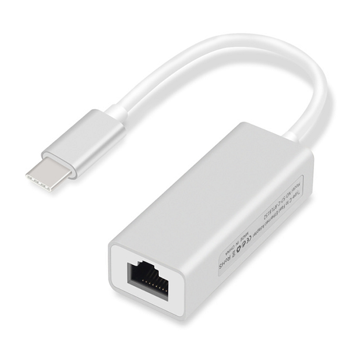 Adaptador USB 2.0 (C / RJ45) M - H  10/100 Mbps INTCO