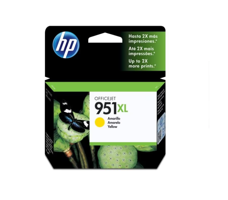 Cartucho Original HP CN048AL 951XL Amarillo