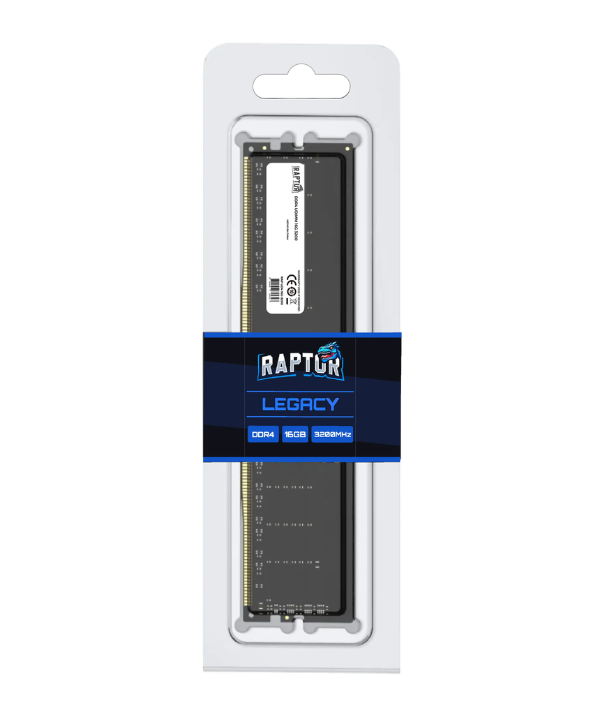 Memoria DDR4 16GB 3200MHz RAPTOR