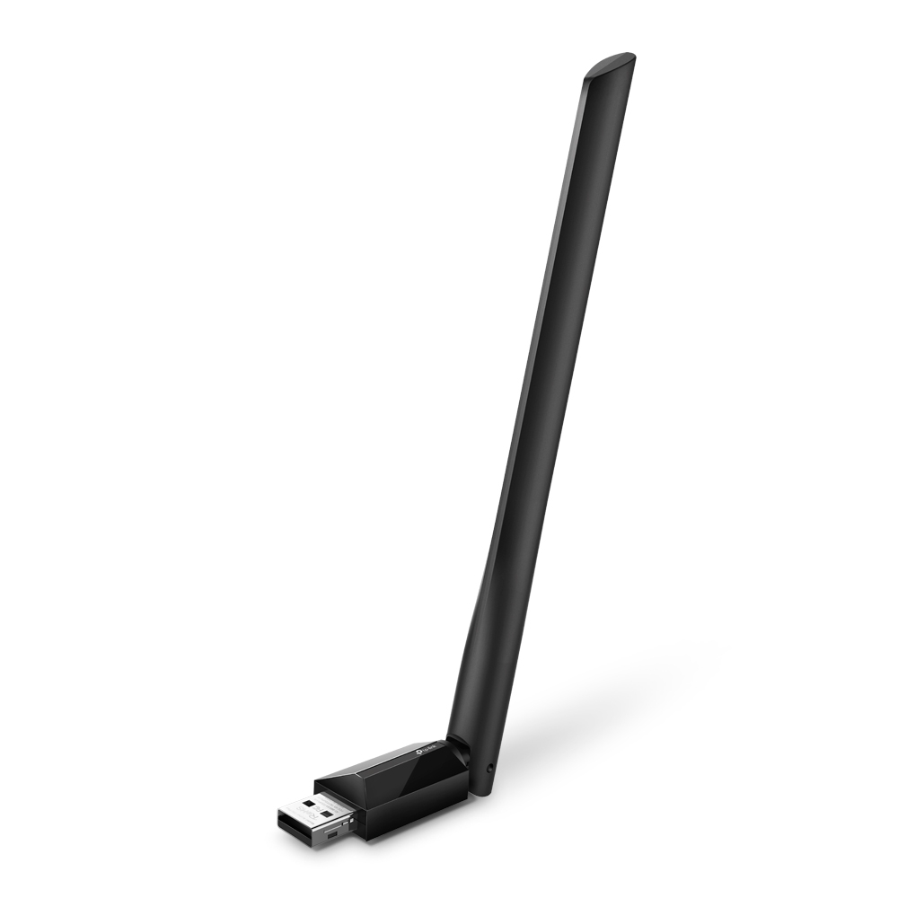 Adaptador USB WiFi 433Mbps AC600 TPLINK Archer T2U Dual Band High Gain