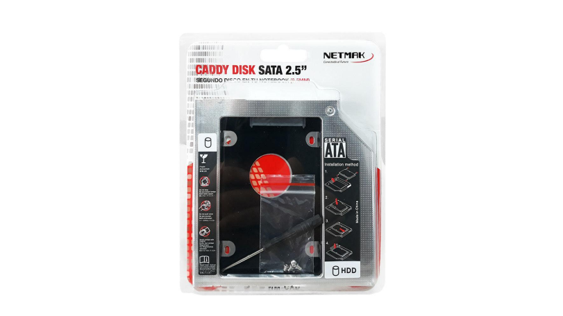 Caddy Disk Sata 2,5" - 9.5MM.