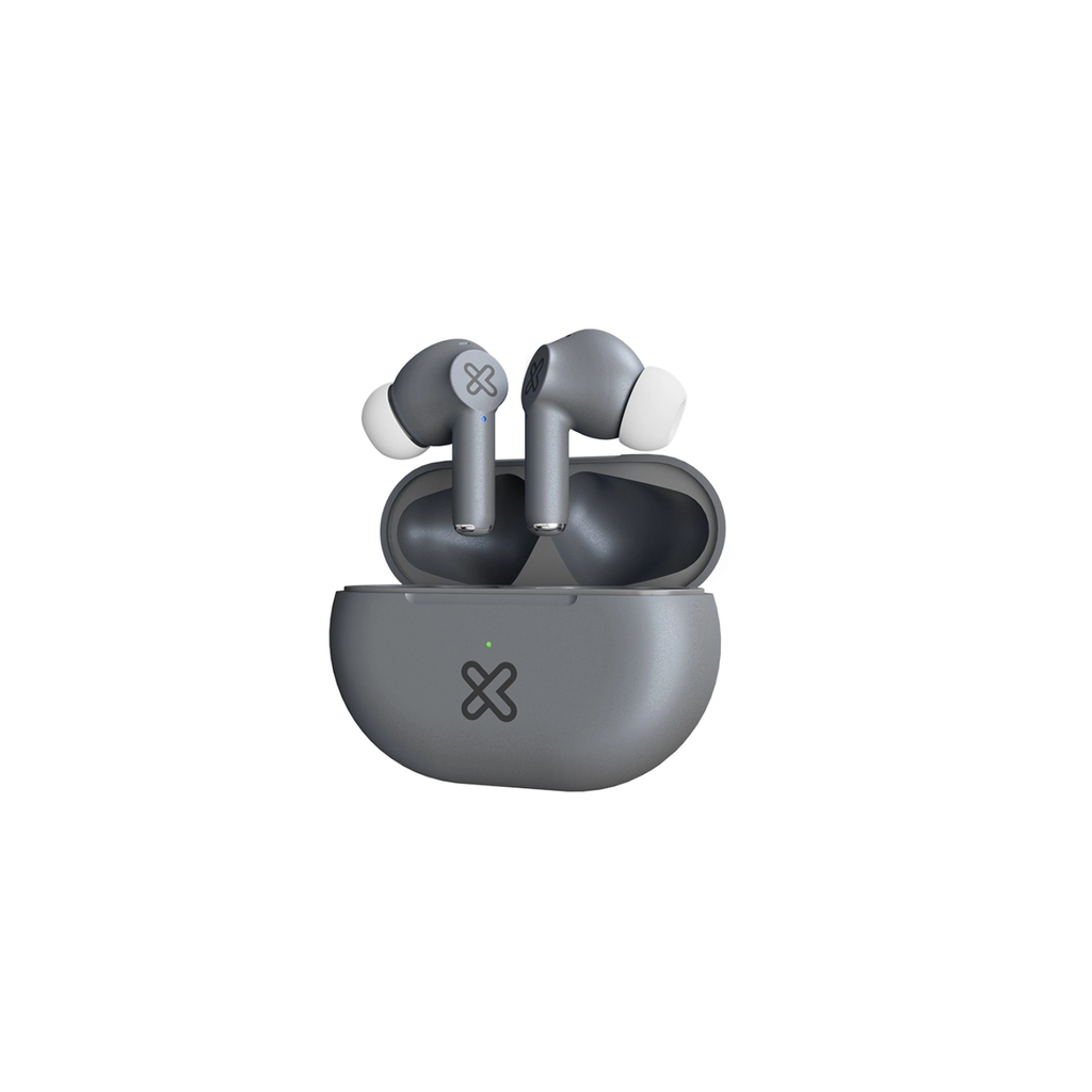 Auricular KLIPXTREME In ear Inalámbrico 17Hs Gris c/ cancelación de ruido