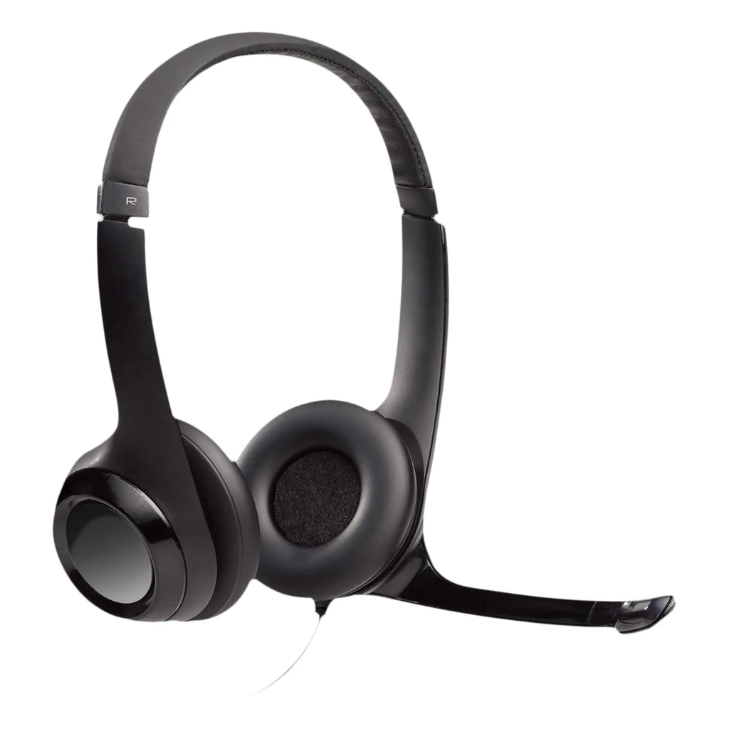 Auricular on ear Logitech H390 Negro
