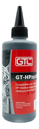 Botella Tinta Alternativa HP 250ml GTC (Y) Amarilla