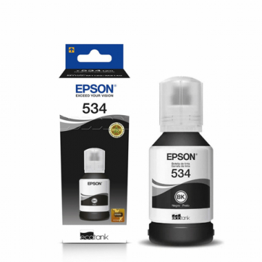 Botella Tinta Original EPSON T534120-AL Negro
