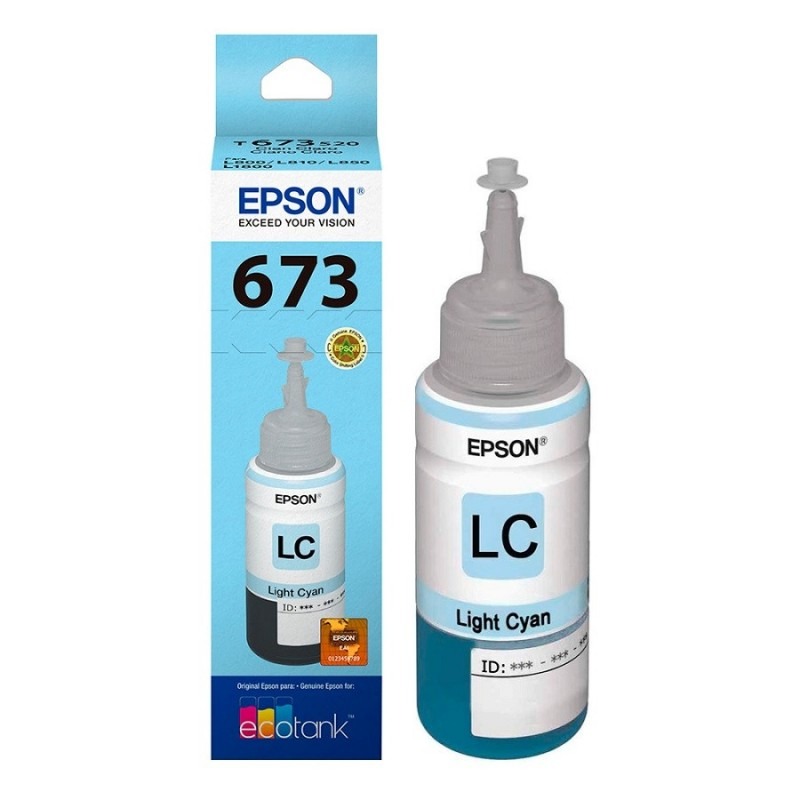 Botella Tinta Original EPSON T673520-AL Light Cian