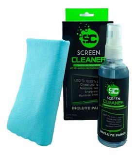 CHEMITEC Kit de Limpieza de pantallas delicadas