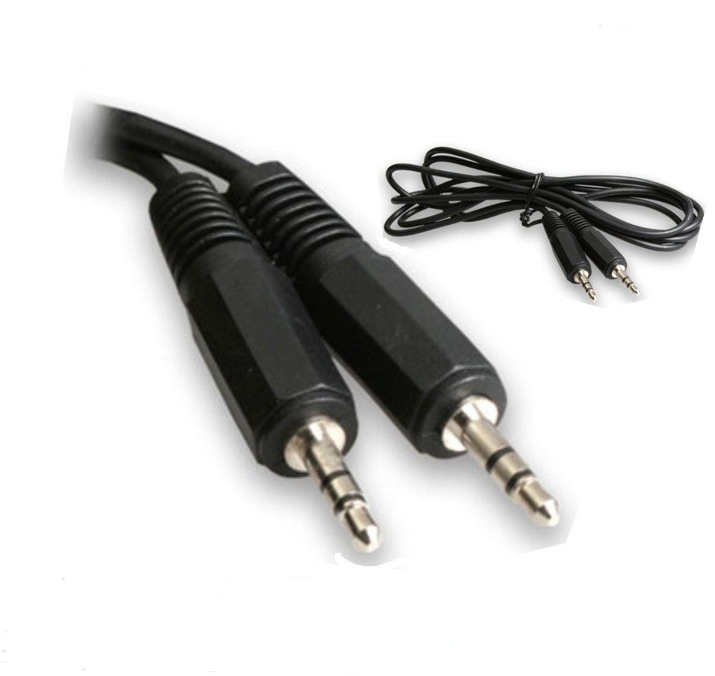 Cable AUDIO (3.5mm/3.5mm) M M  3.0Mts