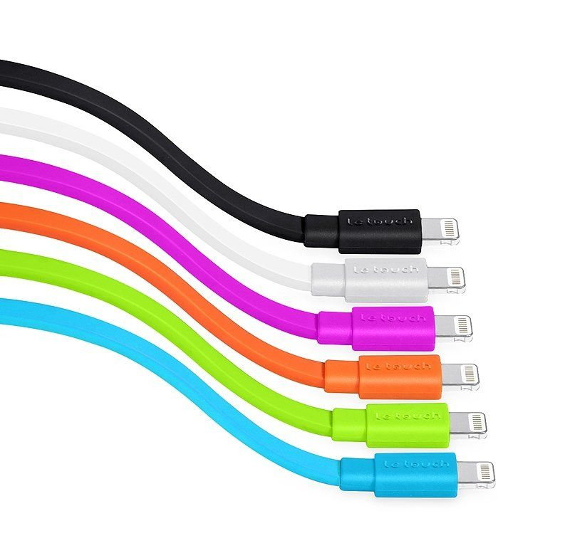 Cable USB 3.0 (A/Lightning ) M / M Iphone Terminales Metalicos Colores