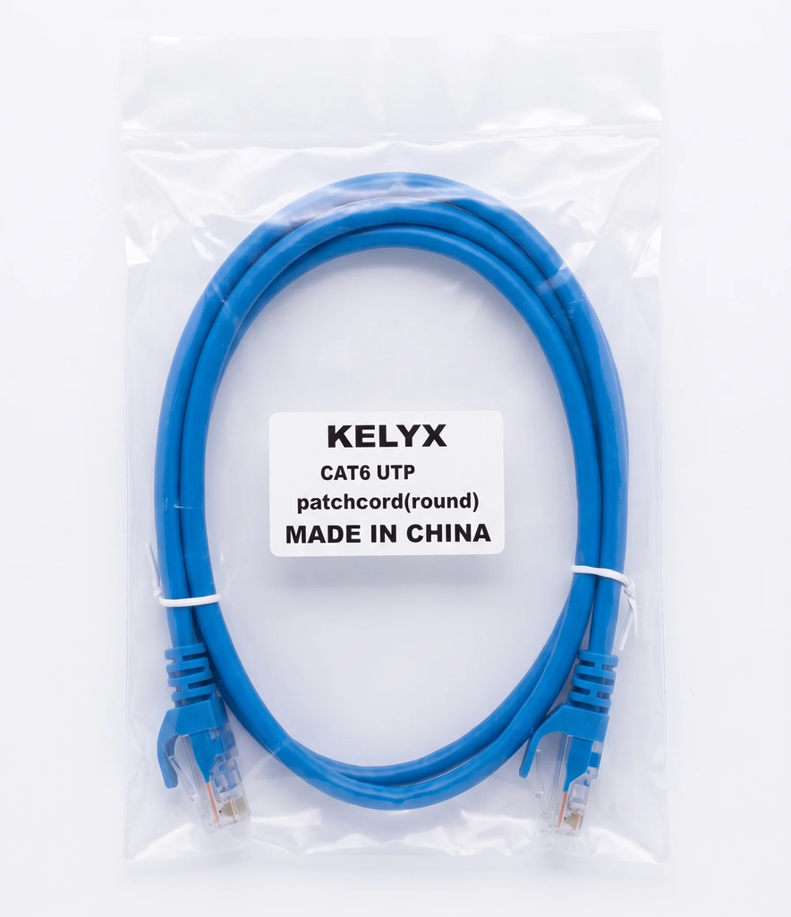 Cable de red UTP Cat 6 Patchcord   5.0Mts KELYX