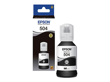 Botella Tinta Original EPSON T504120-AL Negro