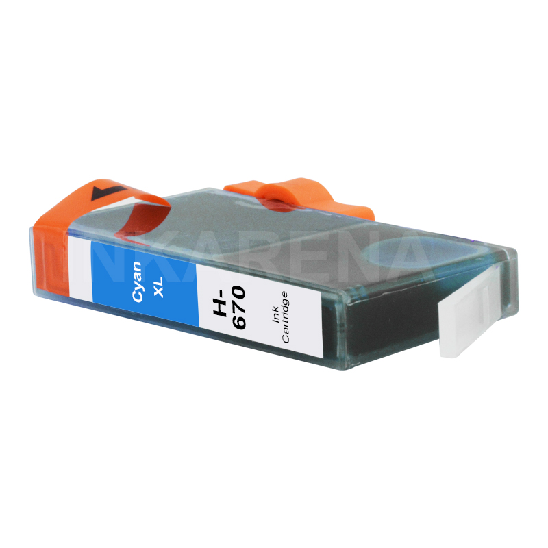 Cartucho Alternativo para HP 670 Cian