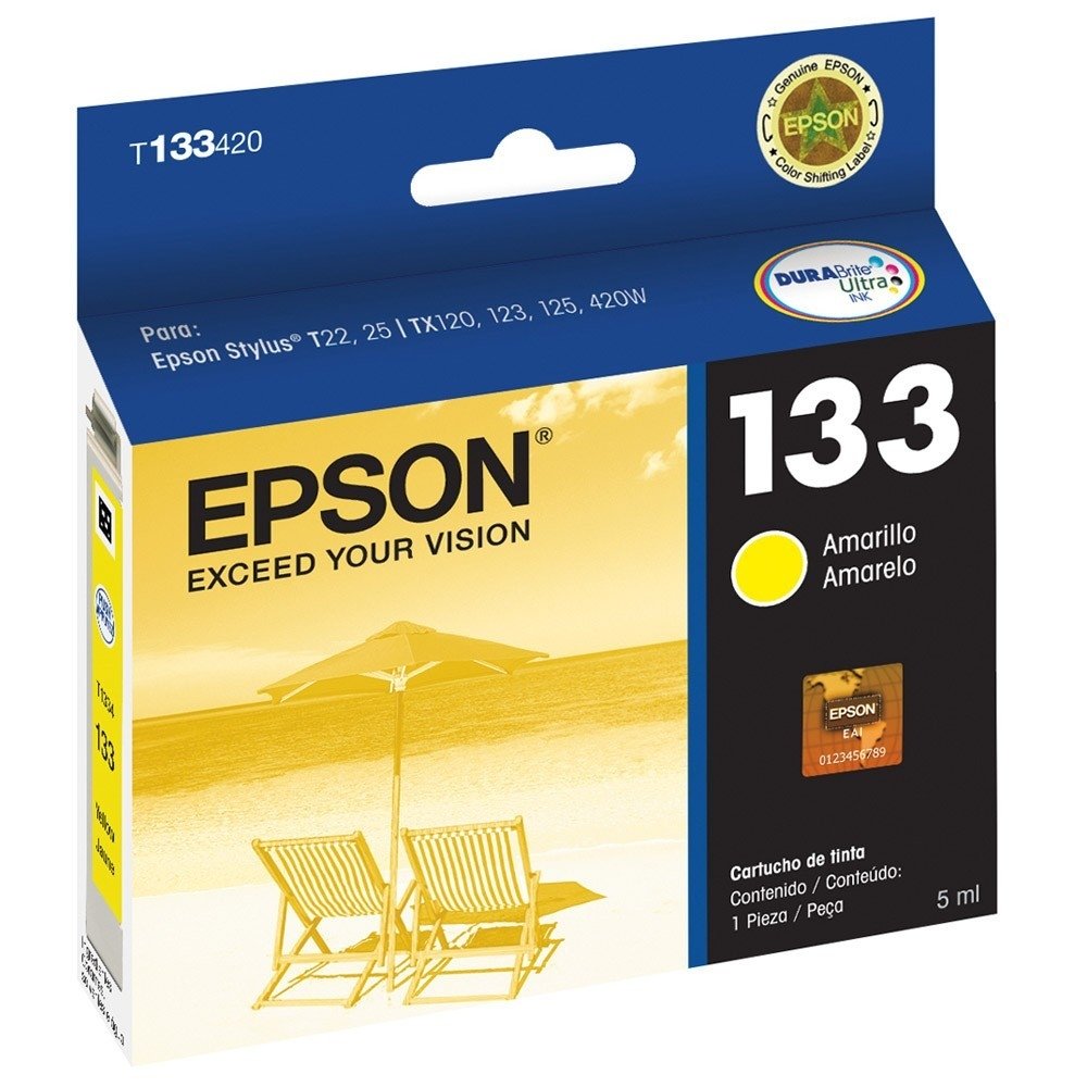 Cartucho EPSON T133420-AL Amarillo