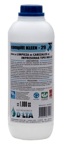 DELTA Compitt Kleen 29 Destintador de cabezales de impresoras (DTI)