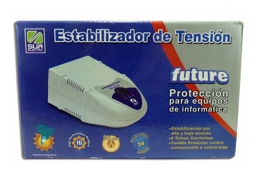 Estabilizador Surelectric 6 Bocas 220v-1000va