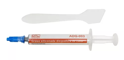 Grasa disipadora de calor GTC ADG-003 Jeringa 2g/2CC (bolsa)