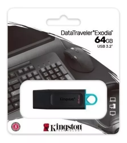 Pen Drive  64Gb 3.2 Kingston 3.2 DTX