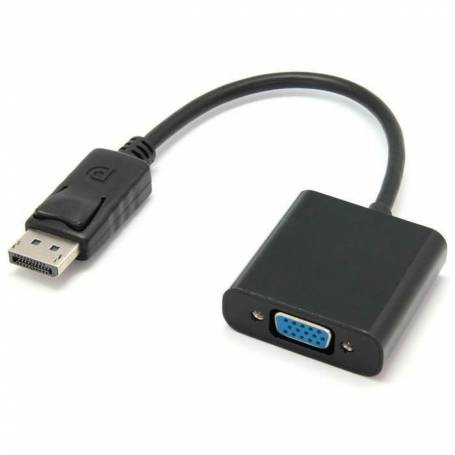 Adaptador DisplayPort VGA (20p / DB15) M -  H con cable