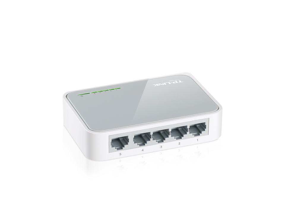 Switch  5 Puertos 10-100 TPLINK TL-SF1005D MiniDesktop