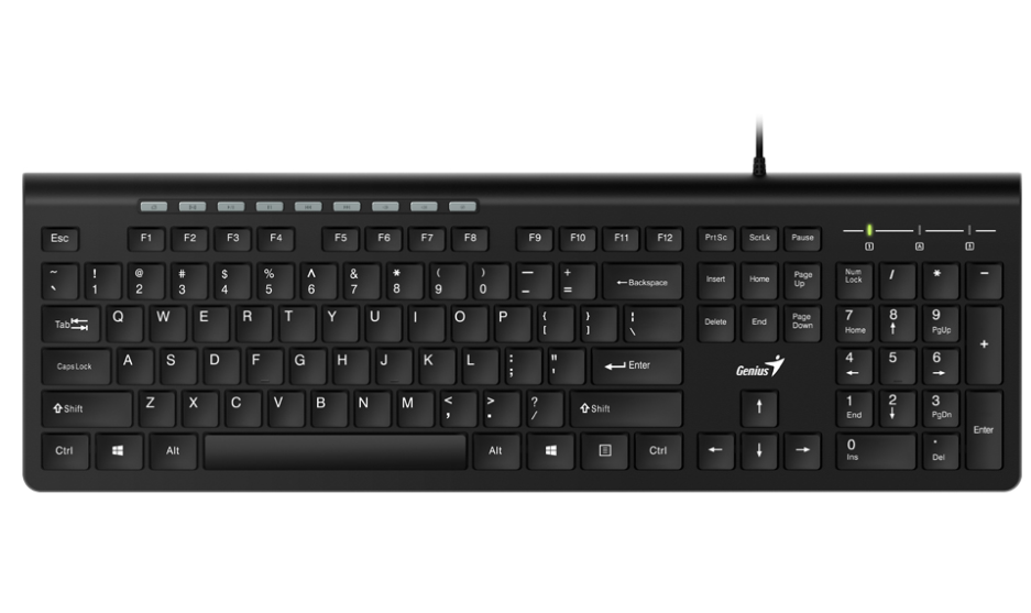 Teclado USB Genius Slimstar 230 II Negro