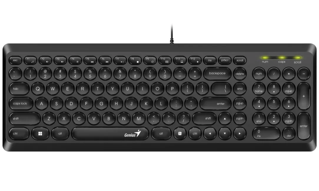 Teclado USB Genius Slimstar Q200