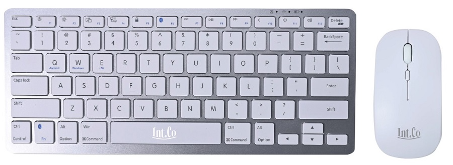 Teclado y Mouse Inalambrico INTCO RDKM-908 Bluetooth