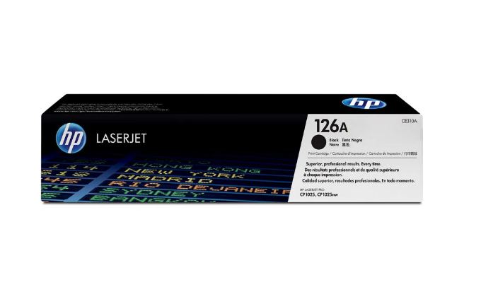 Toner Original HP 126 (CE310A) Negro