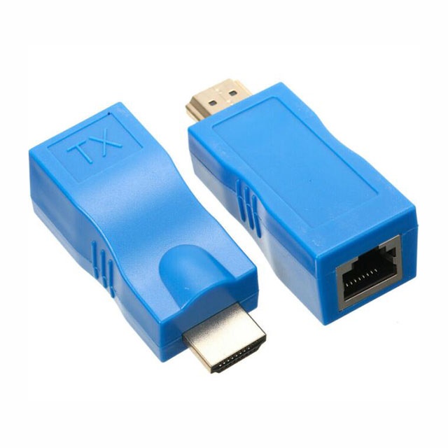 Adaptador HDMI UTP Extensor (A / RJ45) M - H (30mts)