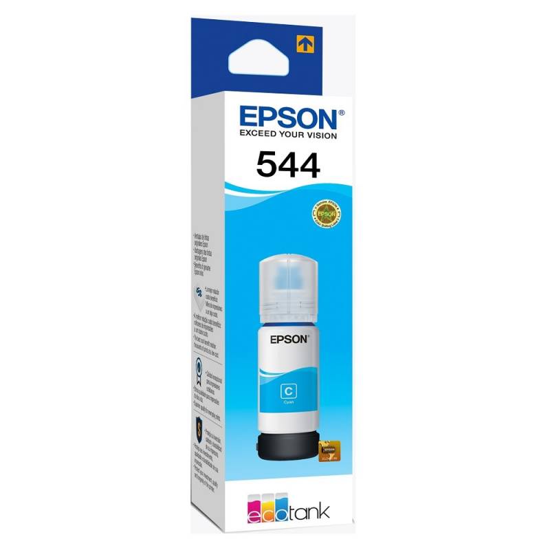 Botella Tinta Original EPSON T544220-AL Cian