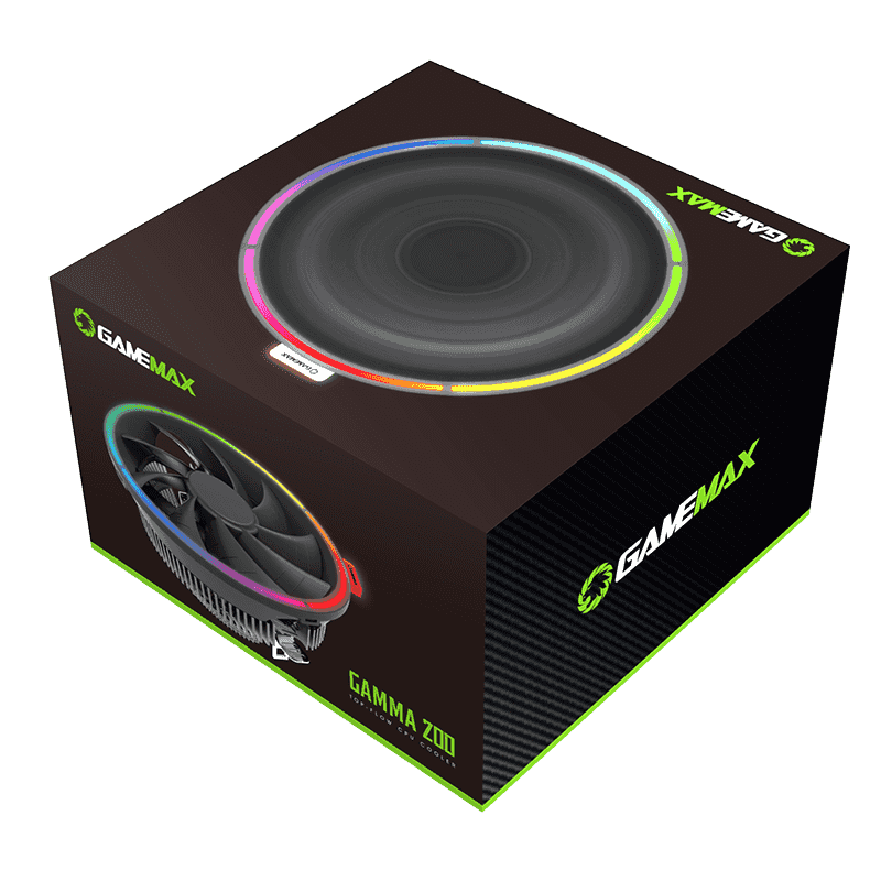 Ventilador C.P.U Socket 775/115x/1200/1366/1700/1851/AM4/AM5 GAMEMAX GAMMA 200 ARGB **LINEA K-KF-X**