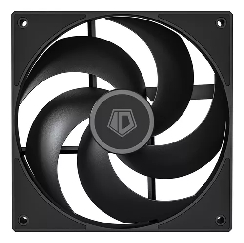 Ventilador GAB 140x140x25 4y3 pines ID-Cooling AS-140-K Alta Presion Pwm Con Splitter