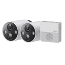 TAPO C420S2 Sistema 2 Camaras IP a Bateria Ext Day/Night + HUB
