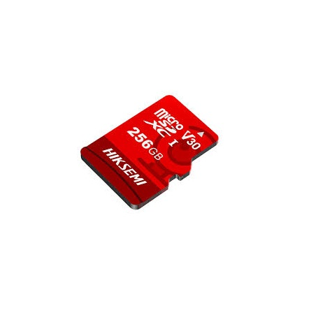 Tarjeta de Memoria MICROSD 256Gb HikSemi V30  R:92MB/s W:55MB/s NEO PLUS camaras videovigilancia