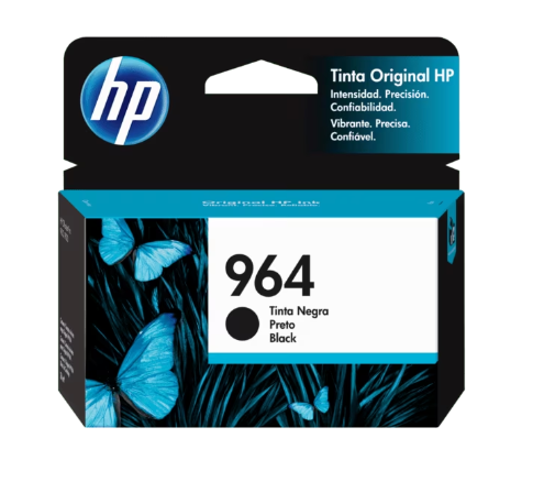 Cartucho Original HP 3JA53AL 964 Negro
