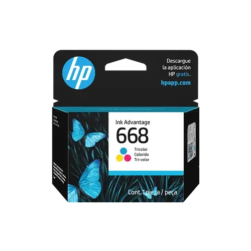 Cartucho Original HP 668  (7FP36VL) Color