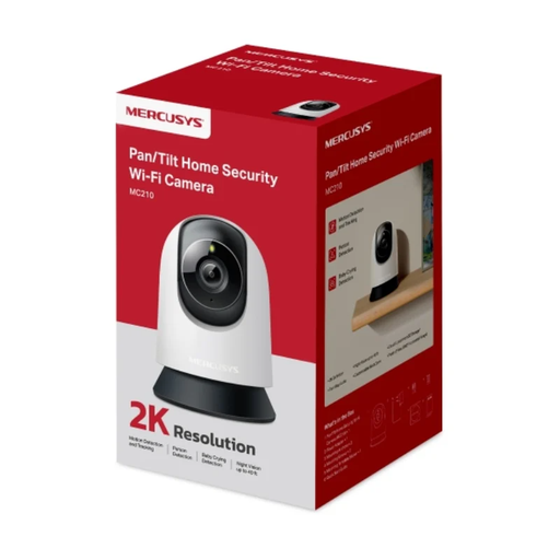 Camara IP Mercusys Indoor MC210 2K 3MP 360