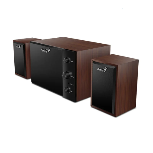 Parlante GENIUS SW-2.1 350 10w Madera