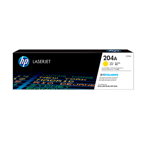 Toner Original HP HEWCF512A 204A (M154NW/M18) AMARILLO