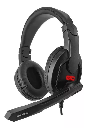 Auricular on ear GTC HSG-605 c/mic 3.5mm & USB