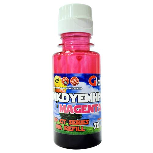 Botella Tinta Alternativa HP 70ml GLOBAL (M) Magenta