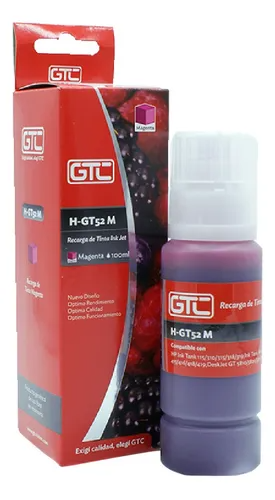 Botella Tinta Alternativa HP 70ml GTC (M) Magenta