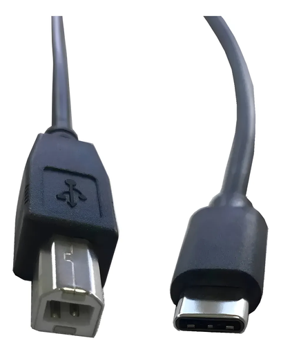 Cable USB 2.0 (C/B) M / M - 1.xMts