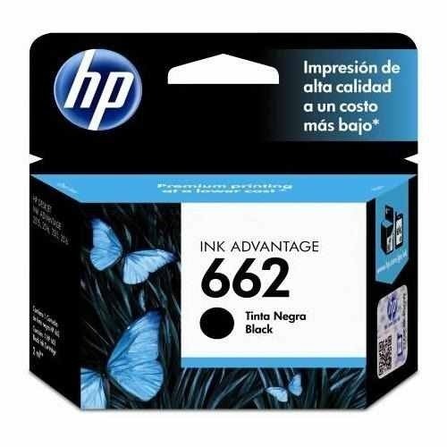 Cartucho Original HP 662 (CZ103AL) Negro