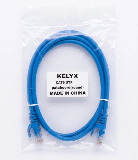 Cable de red UTP Cat 6 Patchcord   5.0Mts KELYX