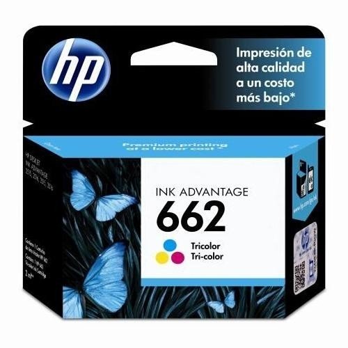 Cartucho Original HP 662 (CZ104AL) Color