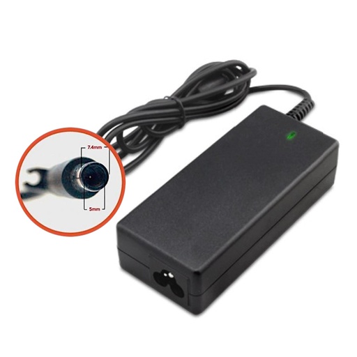 Cargador SHURE (SH-CNF65W-1) 65w 18.5v 3.50a TIP 7.4x5.0mm Pin Inside (HP/COMPAQ)