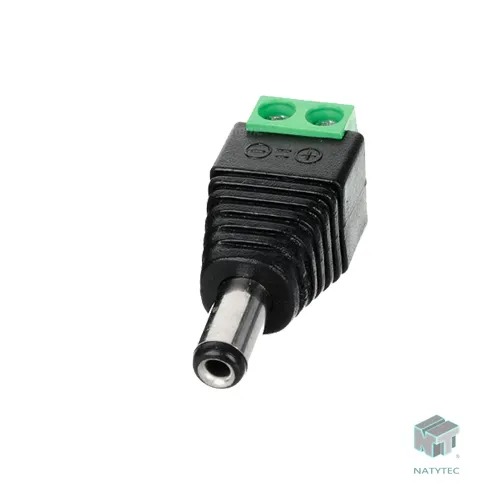 Conector DC 2.1MM Macho Alimentacion