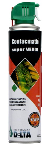 DELTA Contacmatic Super Verde , con propelente CO2 ,440cc / 450g c/gatillo (CSGV)