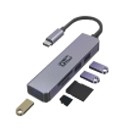 Hub USB C 3.0 5 en 1 GTC - USB3.0* 1 + USB2.0 *2 + SD*1 + TF*1 HUG-015